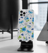 Aesthetic Cute Ribbon Curly Bow Phone Case 1